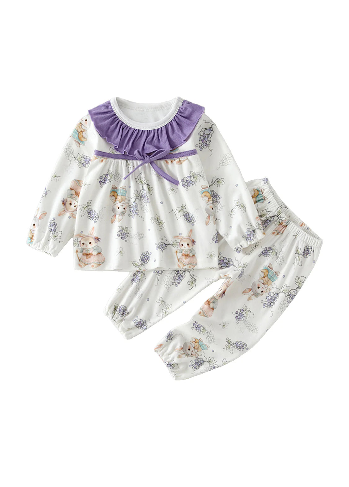 Baby Bamboo Blend Forest Print Top & Pants Set