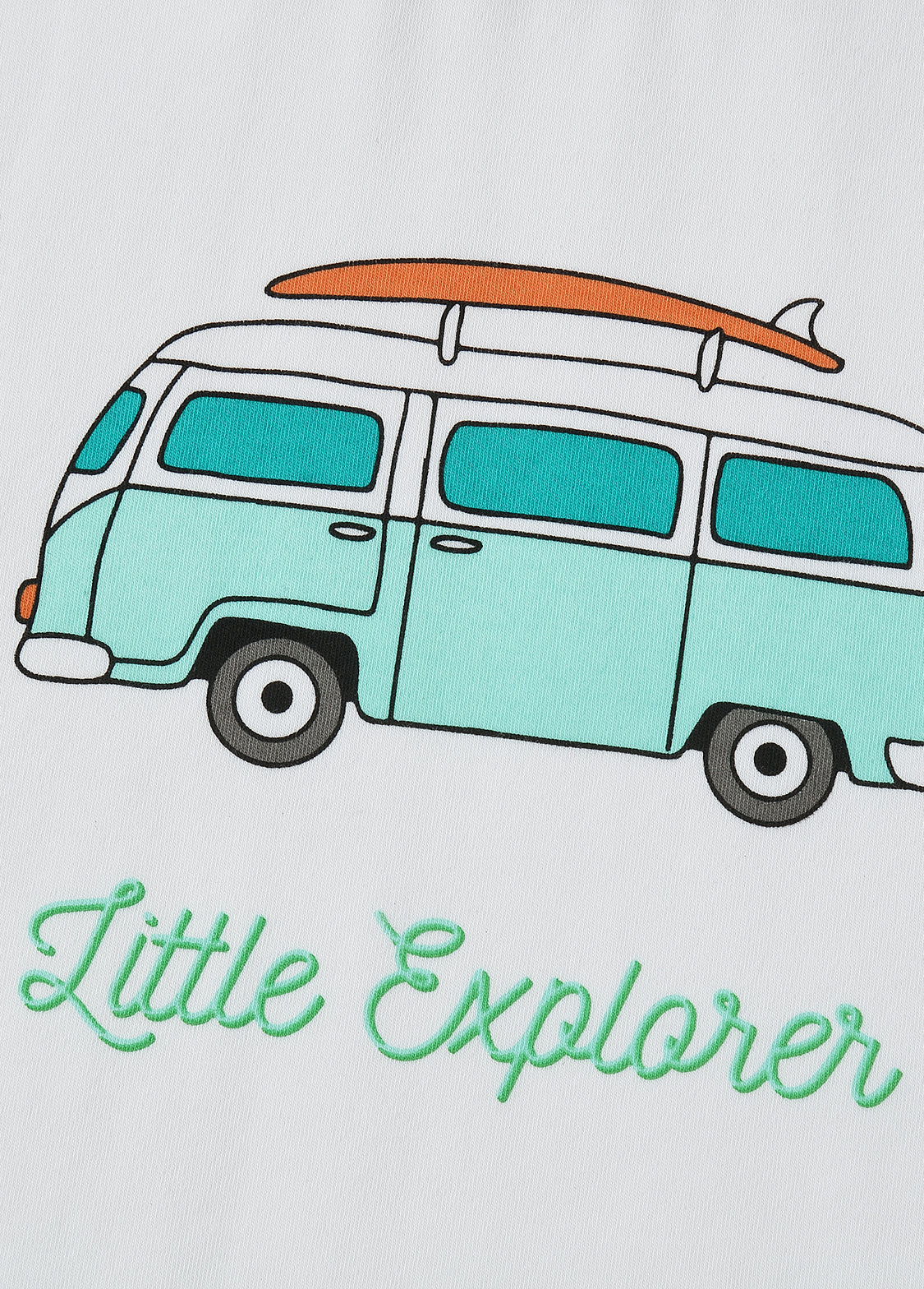 Boys Graphic Cotton Stretch Two-Piece Outfit