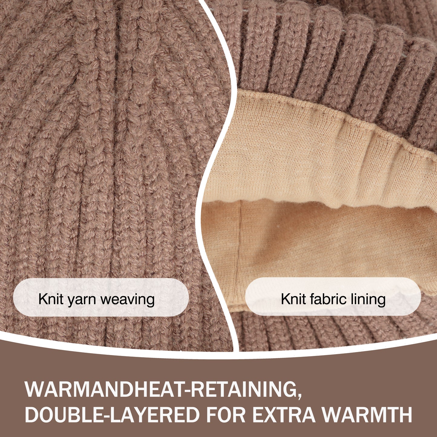 Kids Logo Knit Beanie Hat