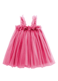 Girls' Sweet Mesh Princess Dress