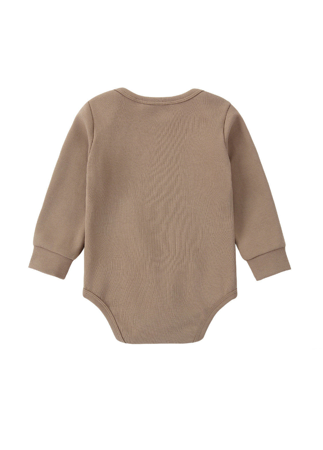 Baby Long Sleeve Ribbed Knit Romper Comfort Fit