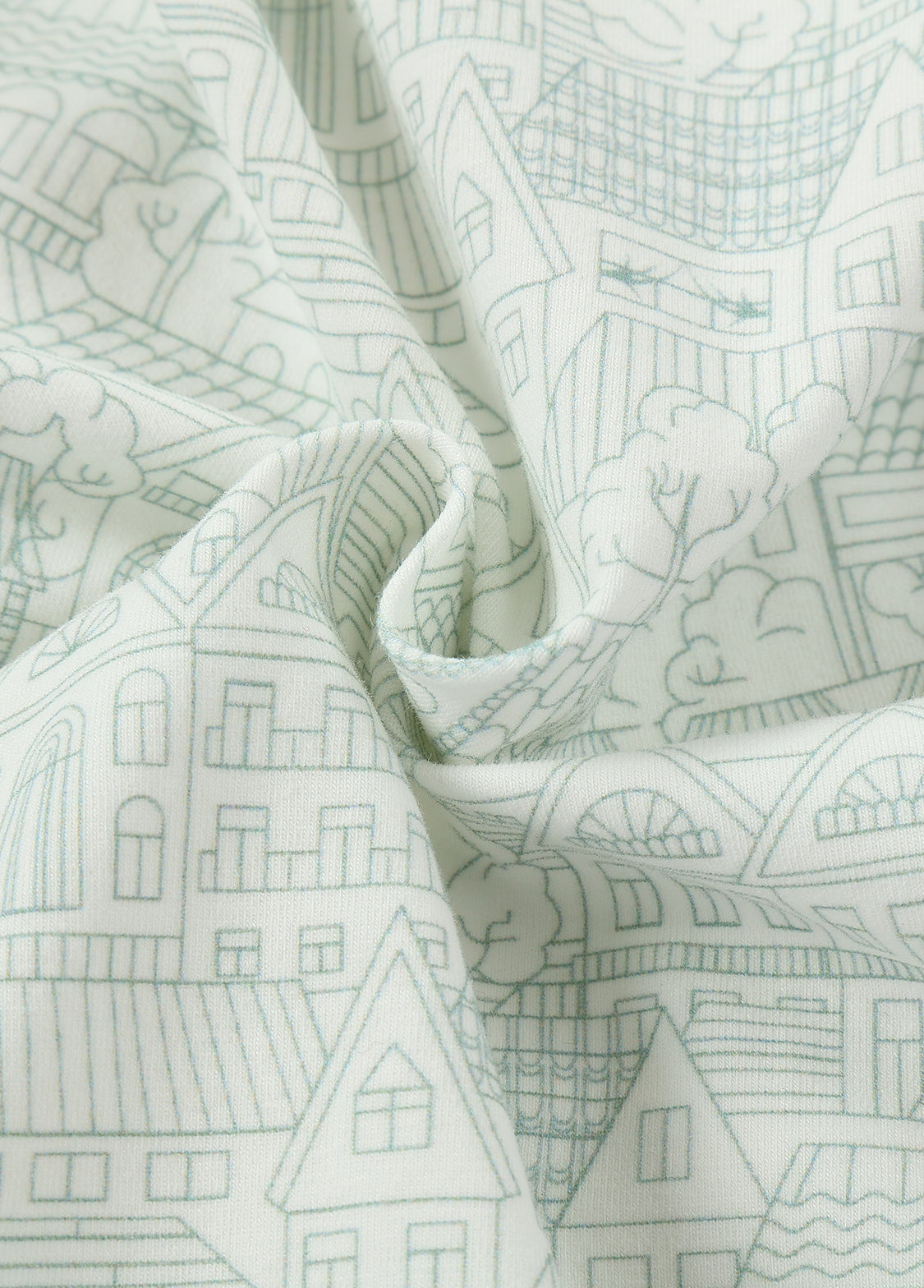 Baby Printed Stretch Footed One-Piece