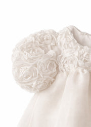 Girls Floral Tulle Party Dress