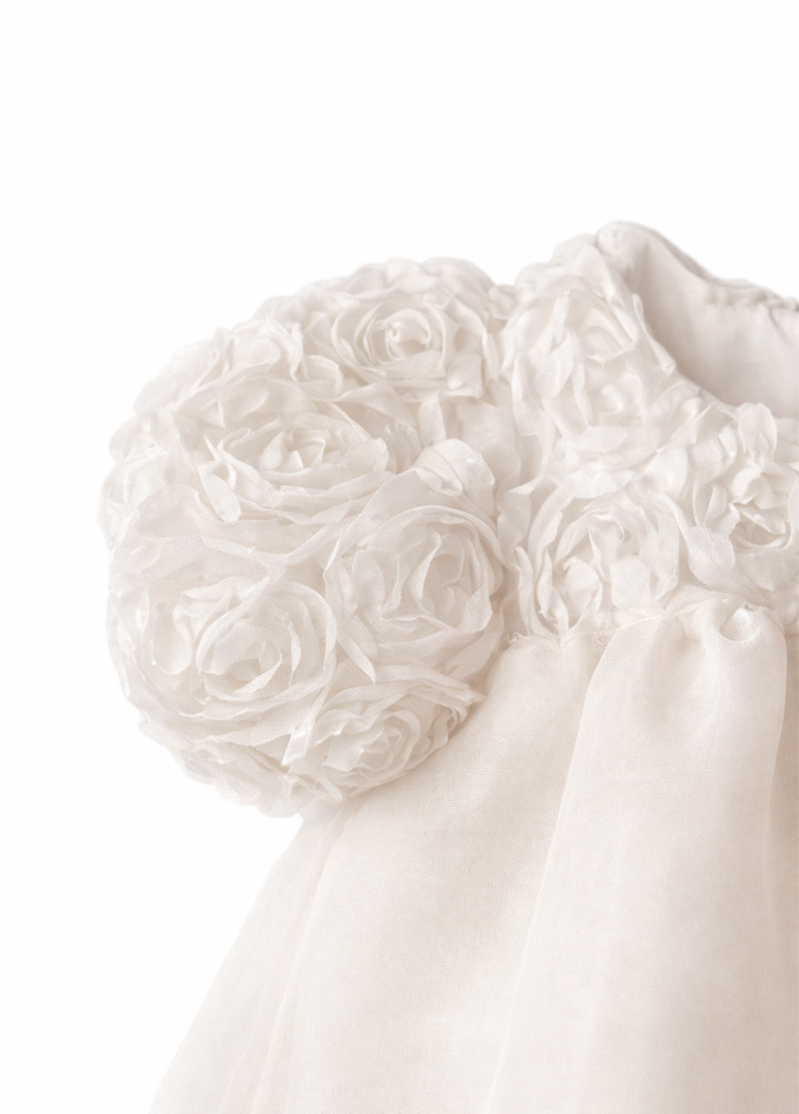 Girls Floral Tulle Party Dress