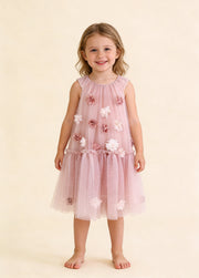 Girl Sweet Floral Tulle Dress