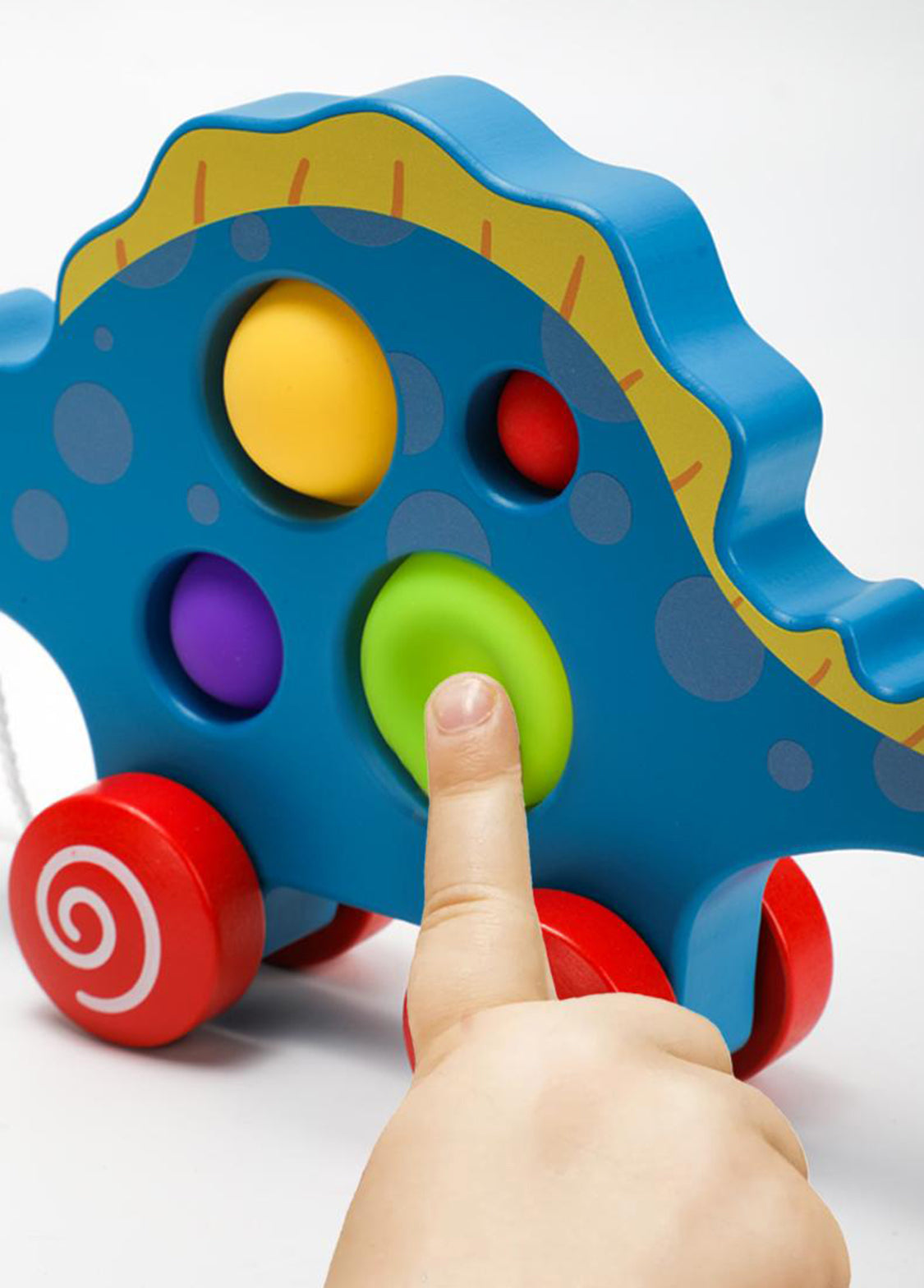 Toddler Pull Toy Sensory Push Pop