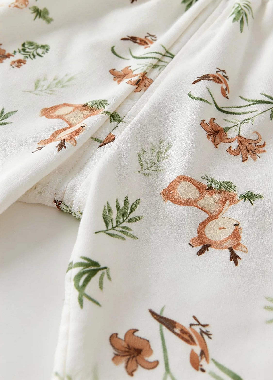 Baby Bamboo Blend Forest Print Top & Pants Set