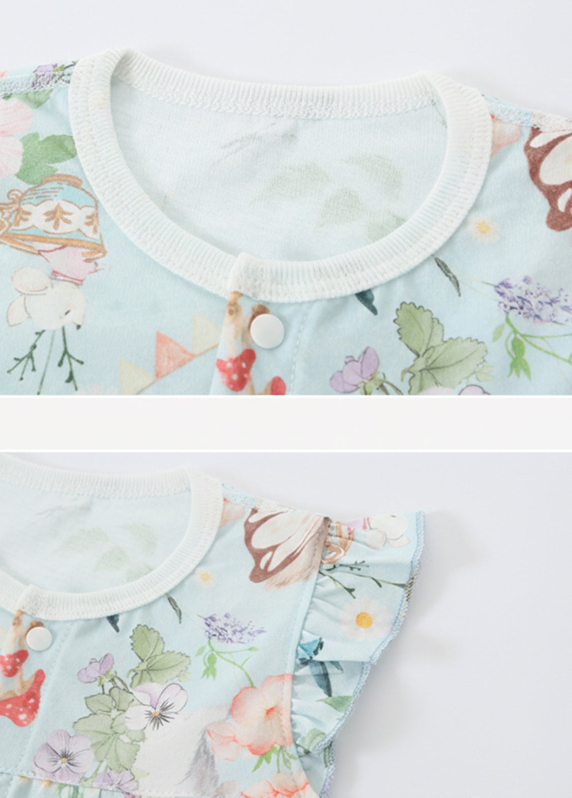 Baby Bamboo Blend Flutter Romper