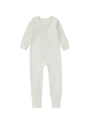 Baby Ribbed Long Sleeve One-Piece Romper