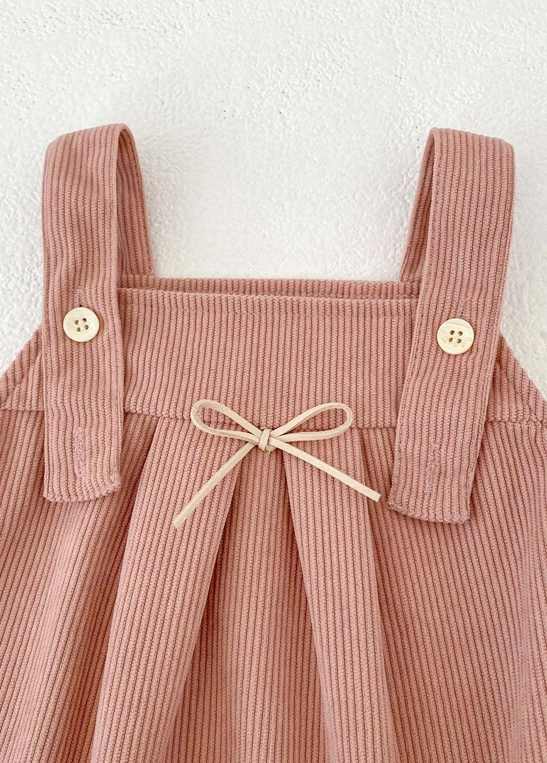 Baby Girl Cute Bowknot Romper
