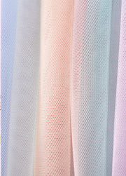 Girls Cotton Bunny Rainbow Tulle Dress