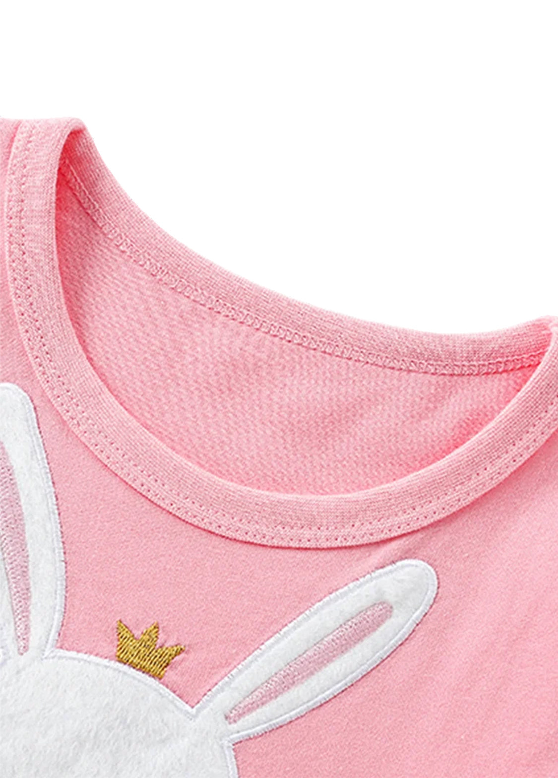 Girls Cotton & Tulle Bunny Dress