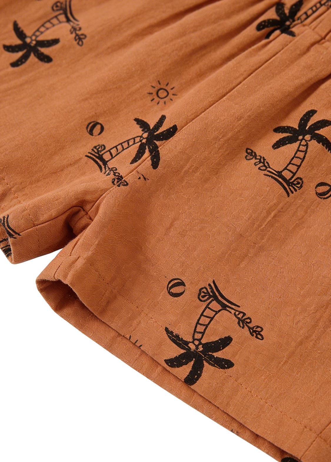 Boys' Summer Lightweight Pure Cotton Gauze Outfit