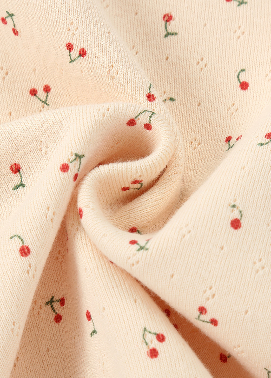 Baby Girl's Pure Cotton Short-Sleeve Loungewear Set