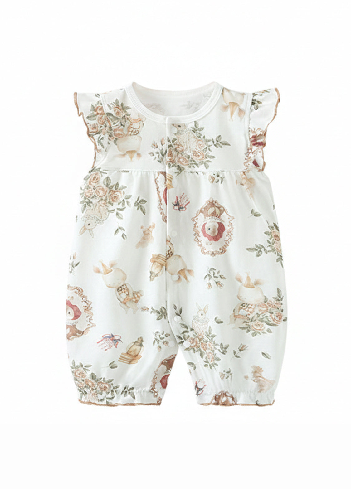 Baby Bamboo Blend Flutter Romper