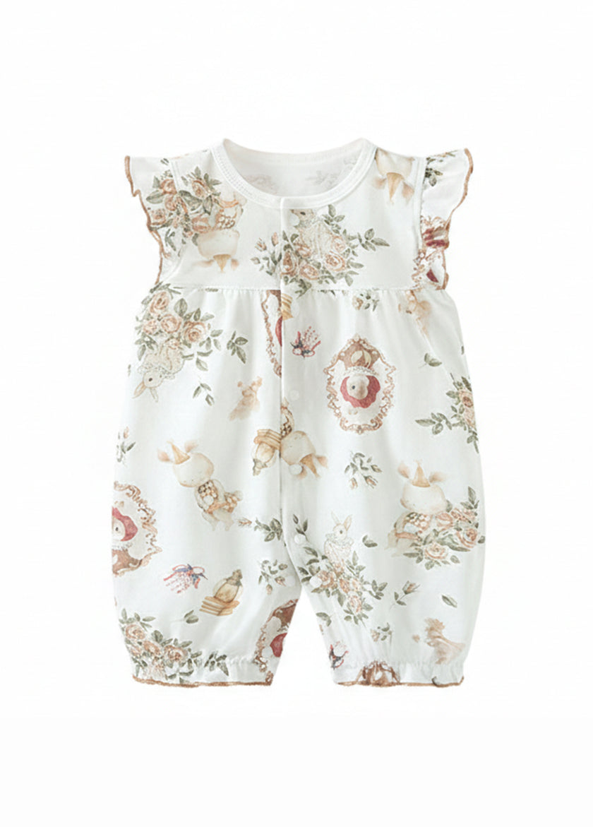 Baby Bamboo Blend Flutter Romper