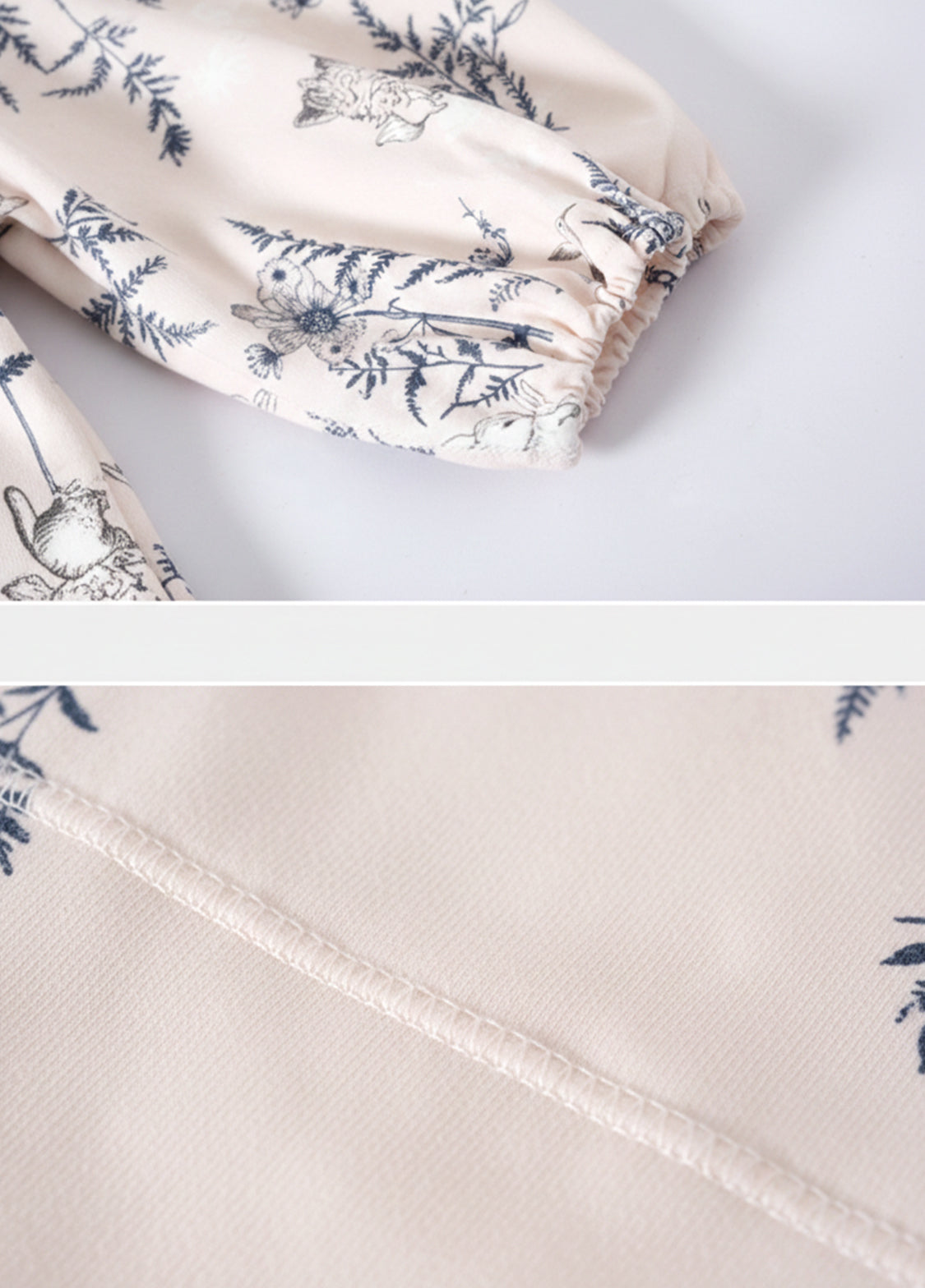 Baby Bamboo-Blend Ruffle Collar Romper