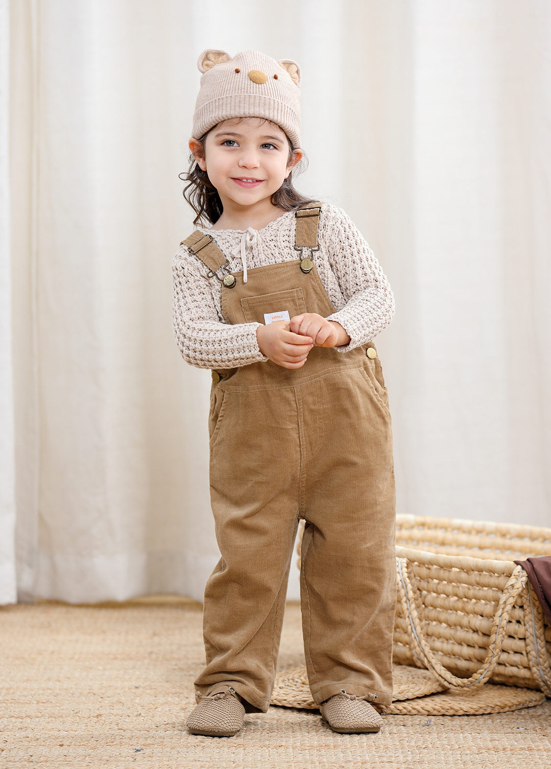 Baby Cotton Corduroy Overalls