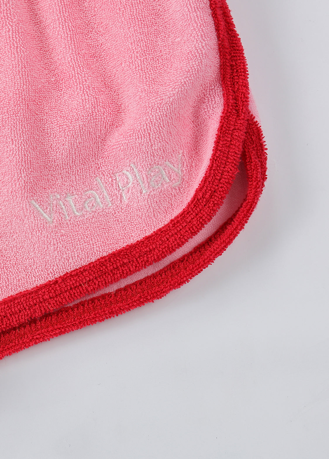 Girls Cherry Print Cotton Stretch Two-Piece Outfit