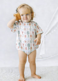 Baby Printed Romper Soft Stretch Comfort