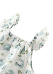Baby Sleeveless Romper — Cute Printed Vest-Style Jumpsuit