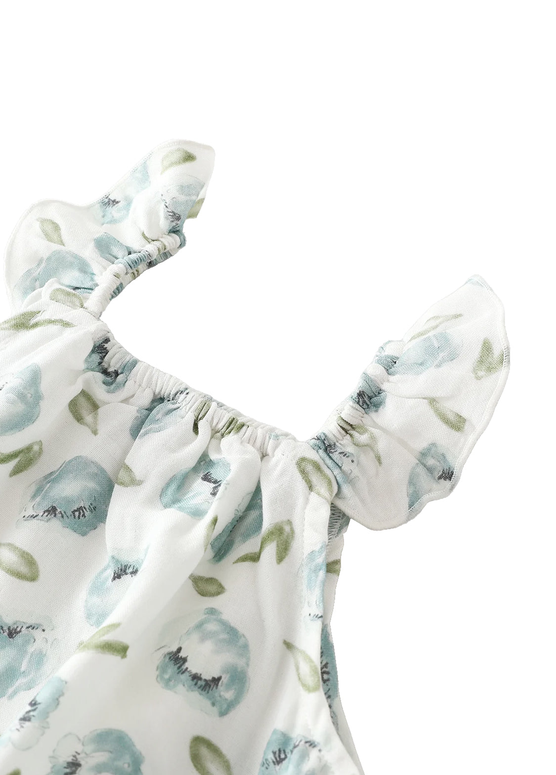 Baby Sleeveless Romper — Cute Printed Vest-Style Jumpsuit