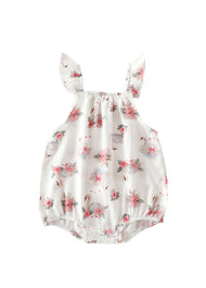 Baby Sleeveless Romper — Cute Printed Vest-Style Jumpsuit