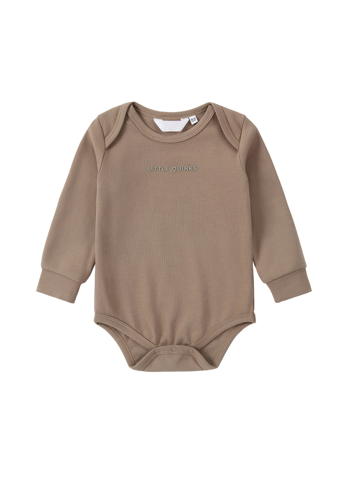 Baby Long Sleeve Ribbed Knit Romper Comfort Fit
