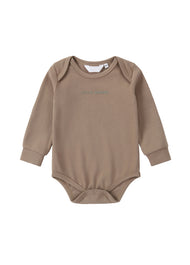 Baby Long Sleeve Ribbed Knit Romper Comfort Fit