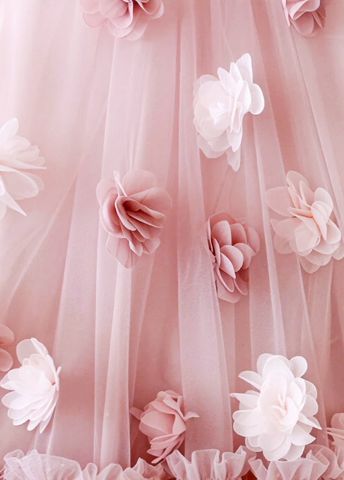 Girl Sweet Floral Tulle Dress