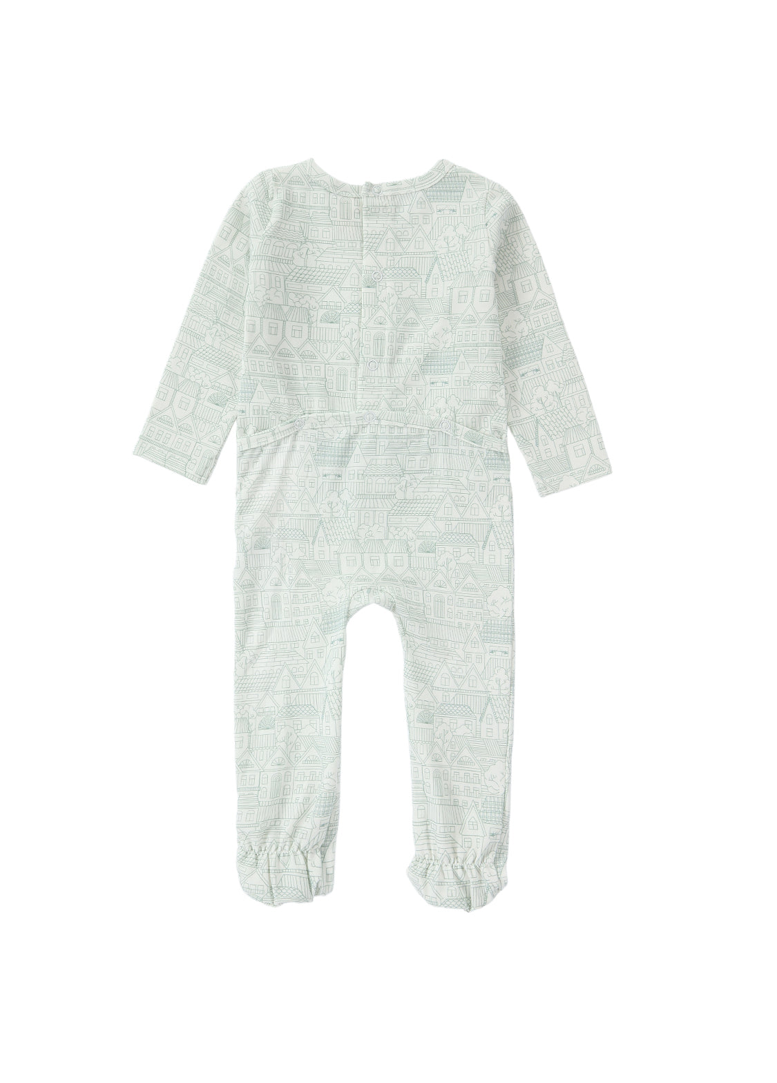 Baby Printed Stretch Footed One-Piece