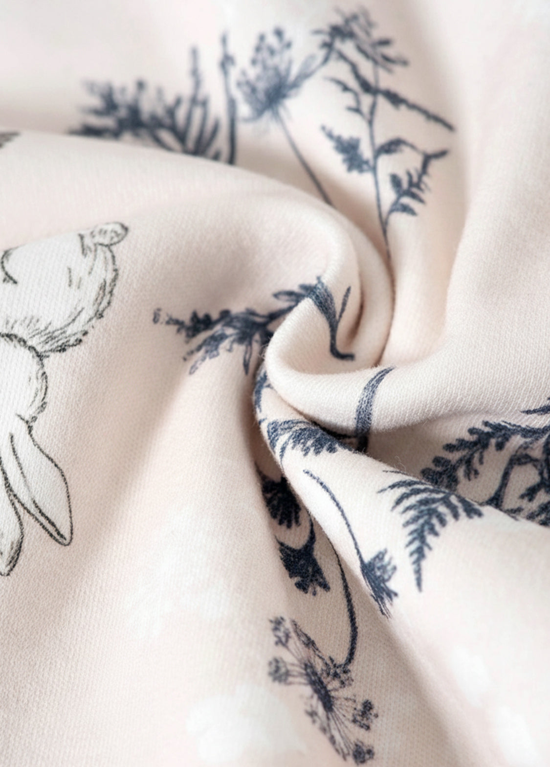 Baby Bamboo-Blend Ruffle Collar Romper