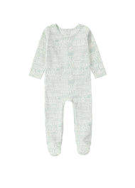 Baby Printed Stretch Footed One-Piece