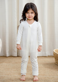 Baby Ribbed Long Sleeve One-Piece Romper