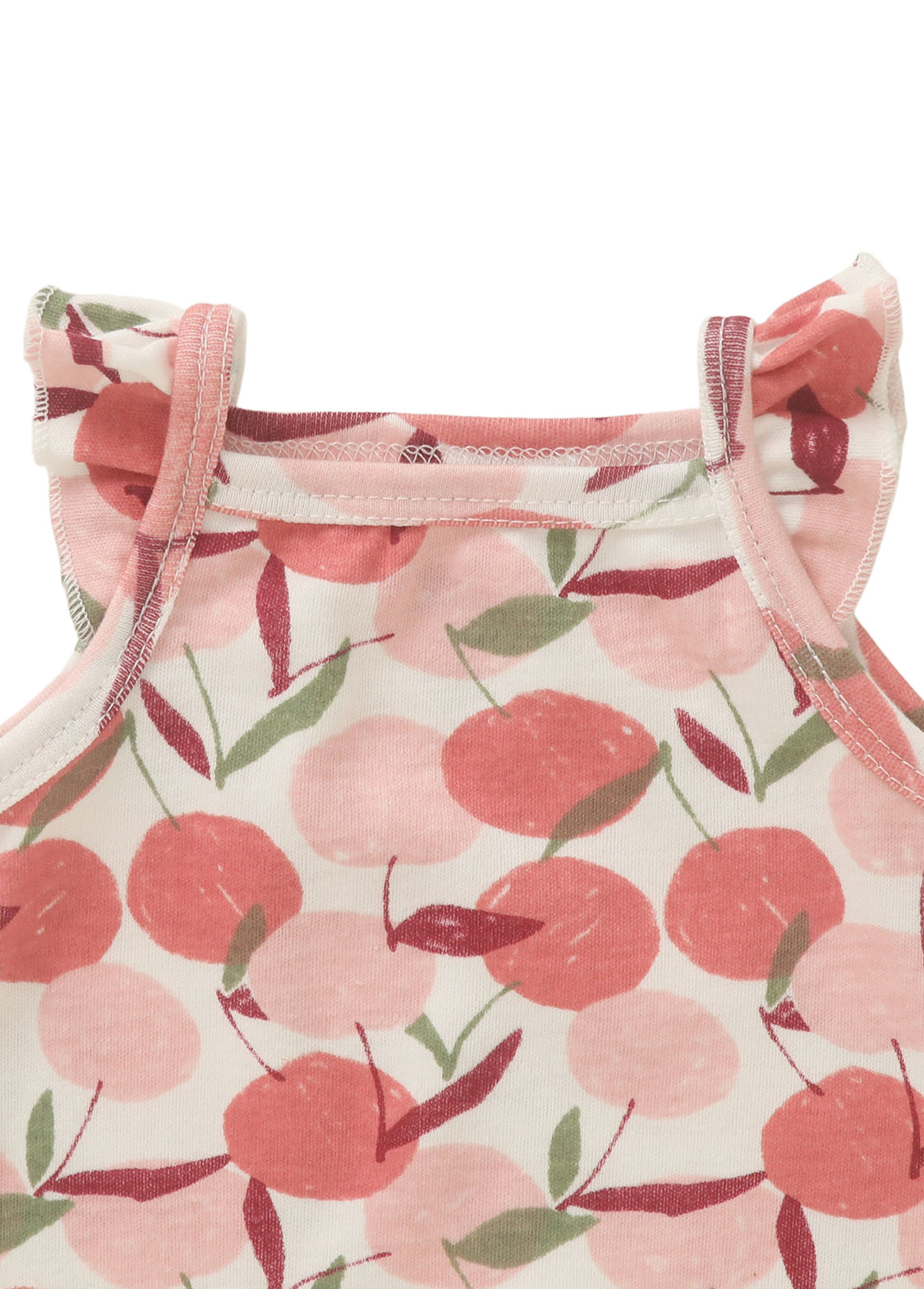 Baby Girls Cotton Floral Strap Bodysuit 5-Pack (0–1Y)