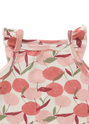 Baby Girls Cotton Floral Strap Bodysuit 5-Pack (0–1Y)