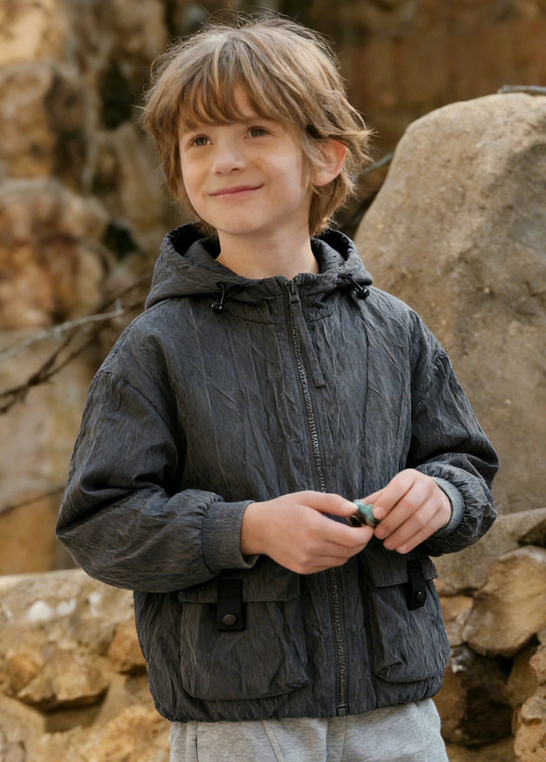 Boys Hooded Puffer Jacket