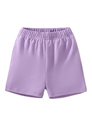 Girls Cotton Bunny Two-Piece Shorts Set
