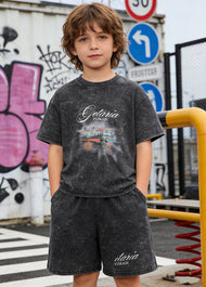 Boys Casual Cotton 2-Piece Set