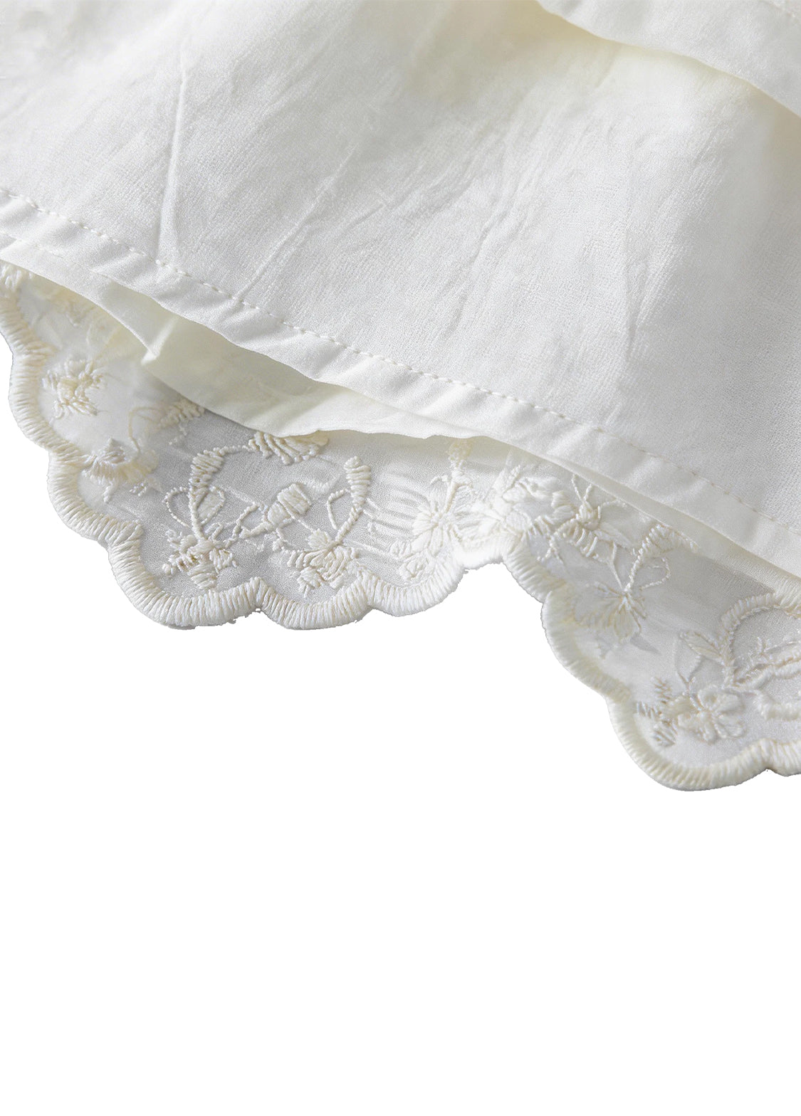 Girls Retro Stereoscopic Embroidered Ruffles Long-sleeved Princess Dress