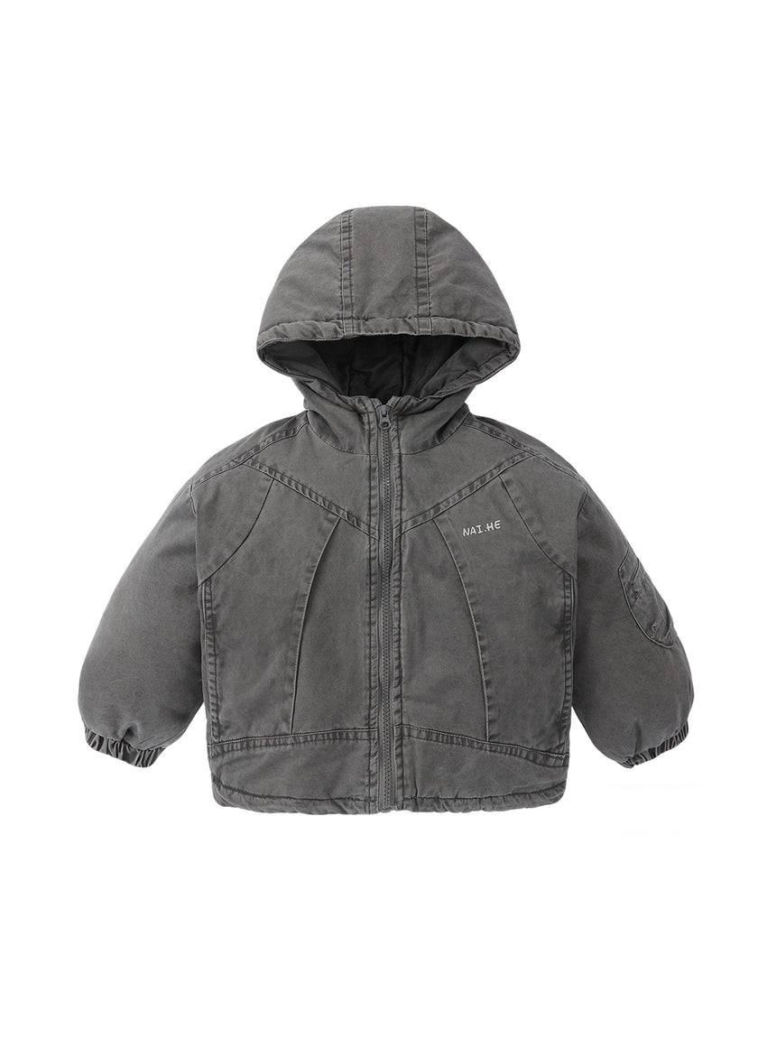 Boys Hooded Zip Jacket