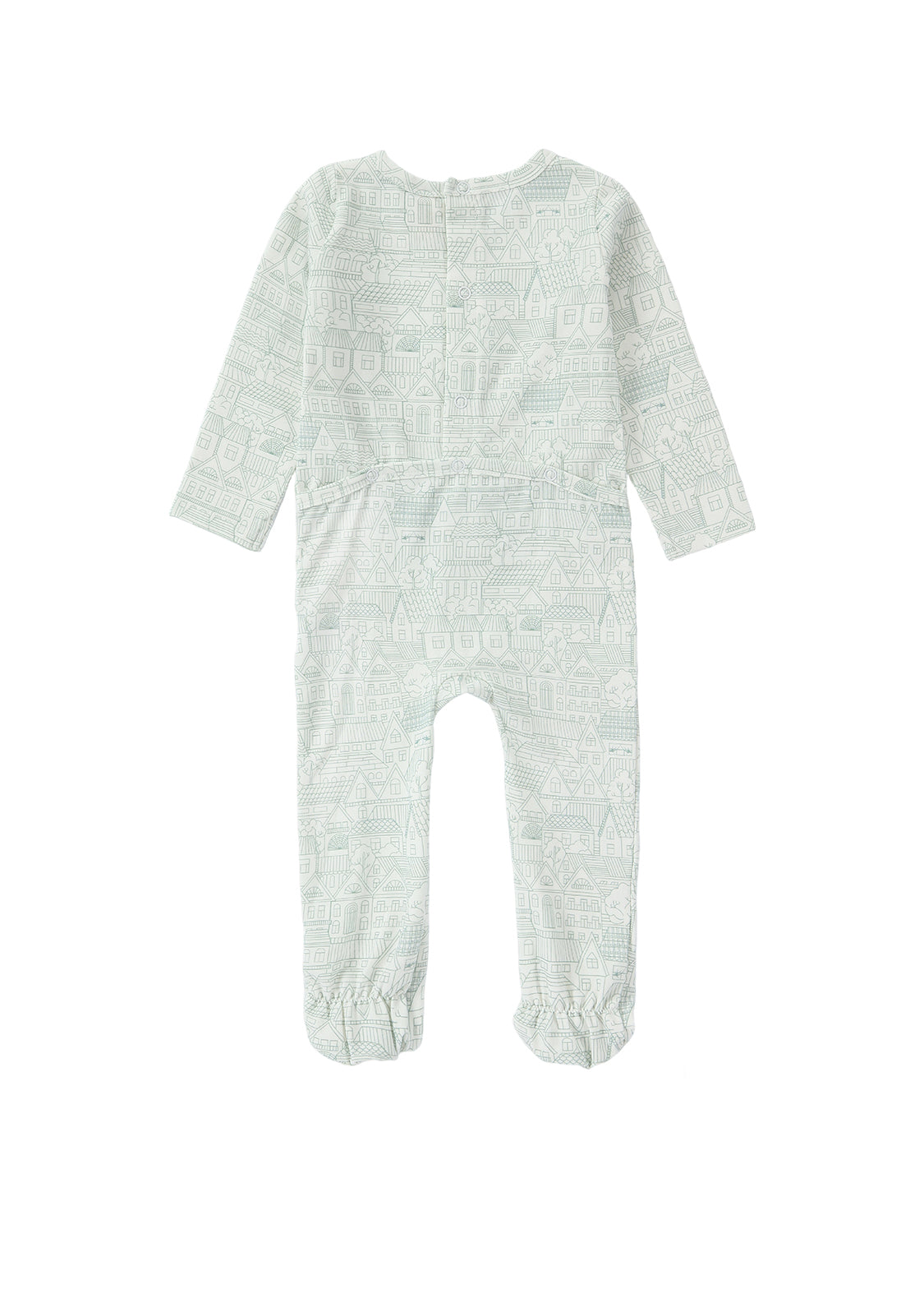 Baby Printed Stretch Footed One-Piece