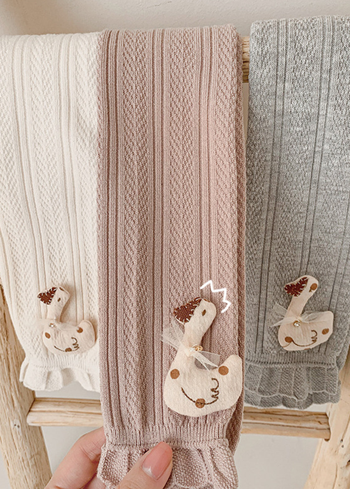 Girls Cute Cotton Leggings