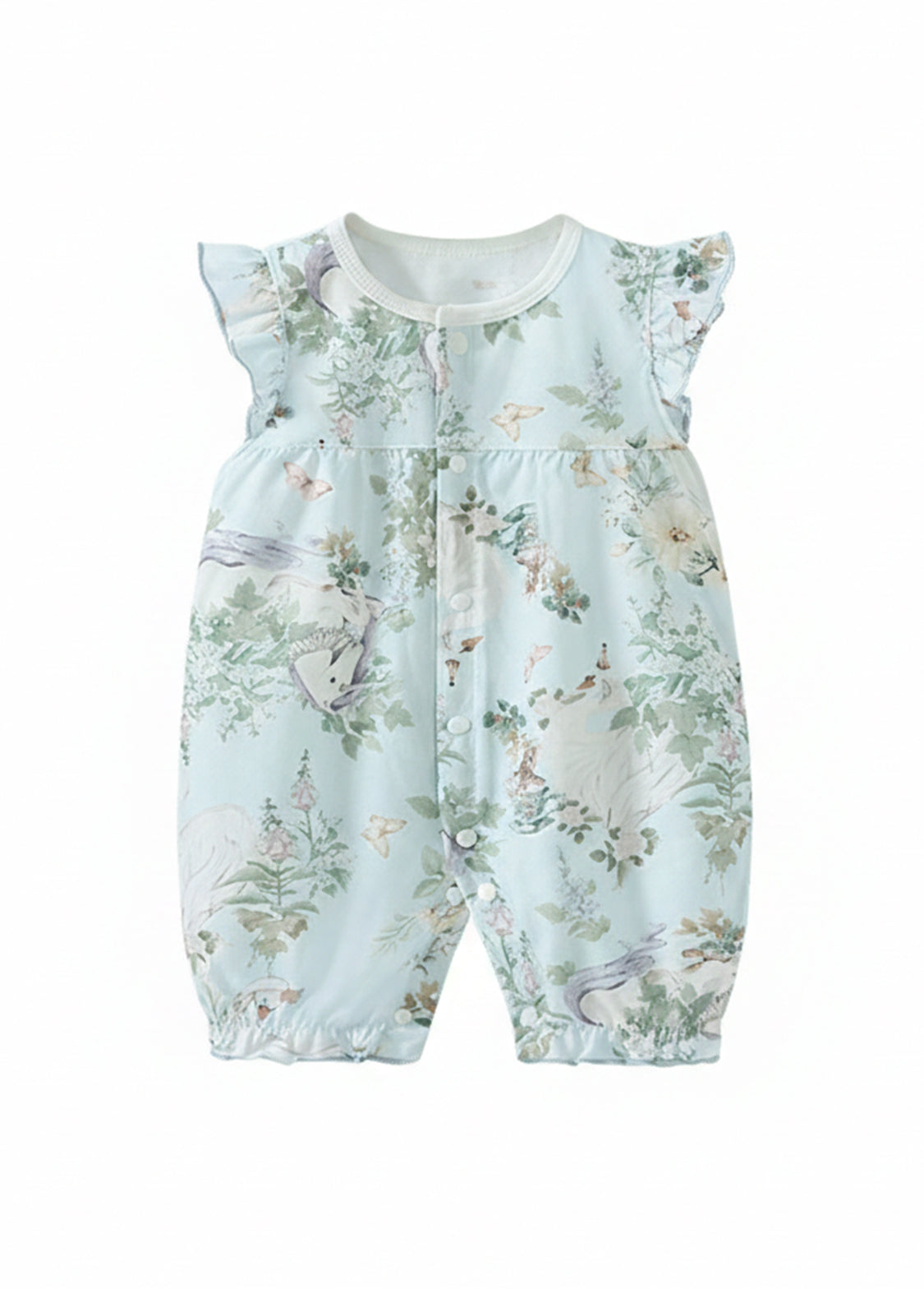 Baby Bamboo Blend Flutter Romper