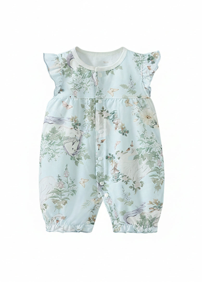 Baby Bamboo Blend Flutter Romper