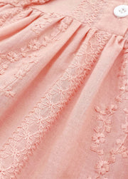 Baby Girl Soft Cotton Lace Ruffle Romper