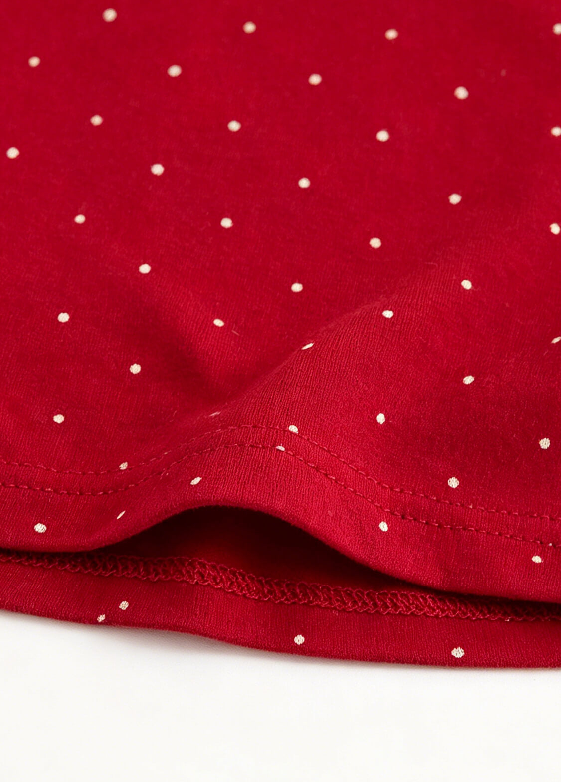 Girls Summer Polka Dot T-Shirt Kids Soft Cotton Short Sleeve Crewneck Top with Cute Patch Detail
