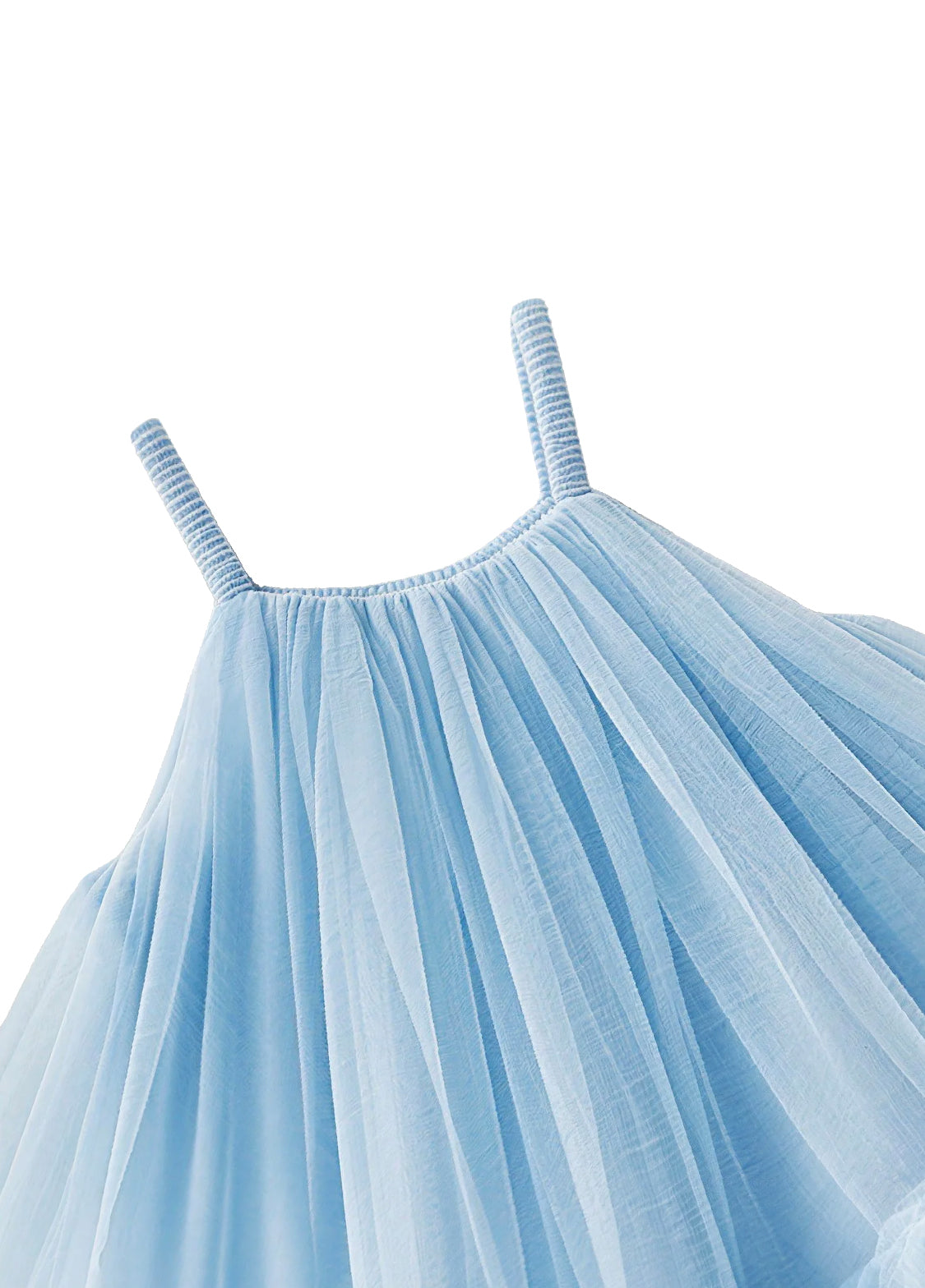 Girl Sweet Tulle Strap Puffy Dress
