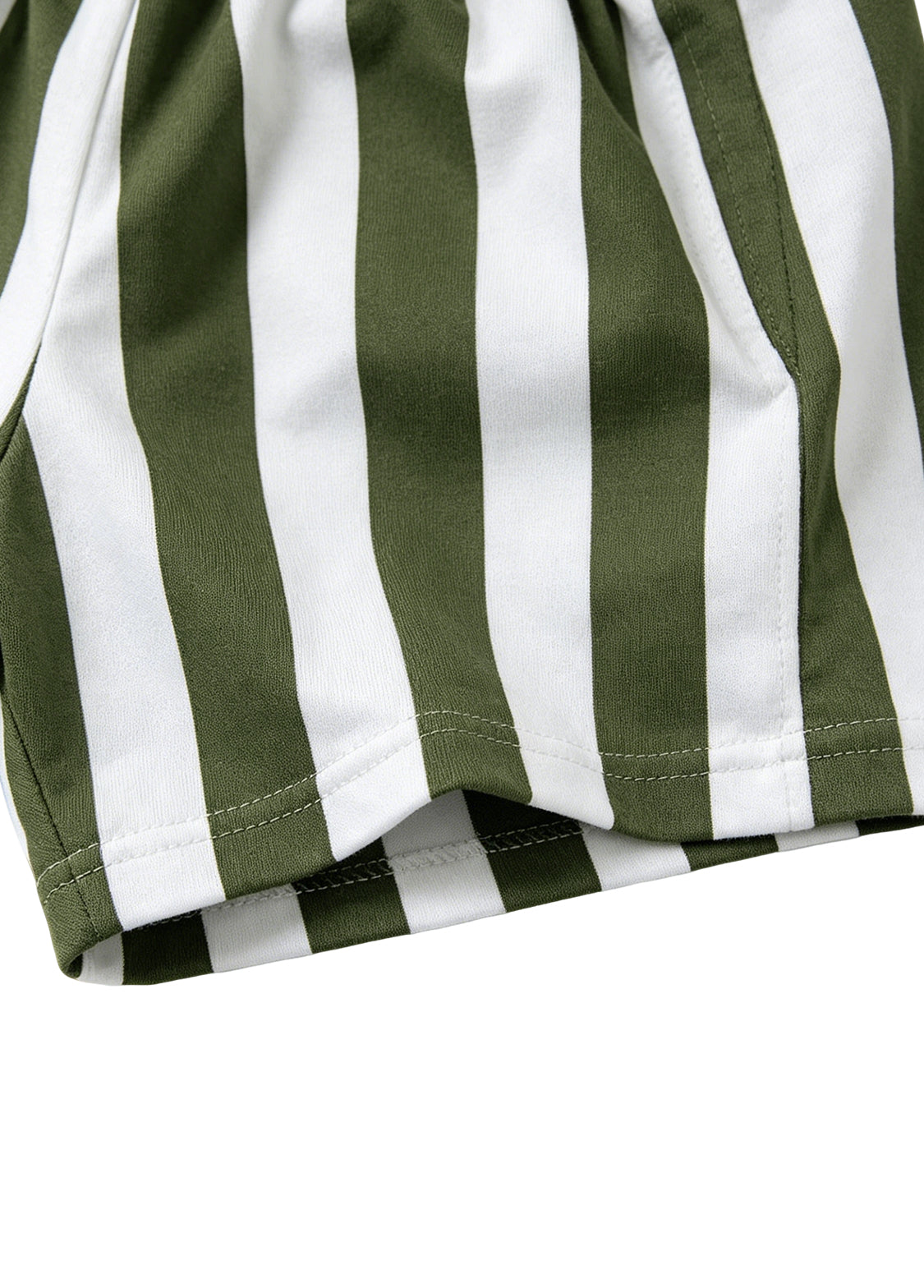 Boys' Two-Piece Swimsuit — Long-Sleeve, Sun-Protective (Gray-Green)