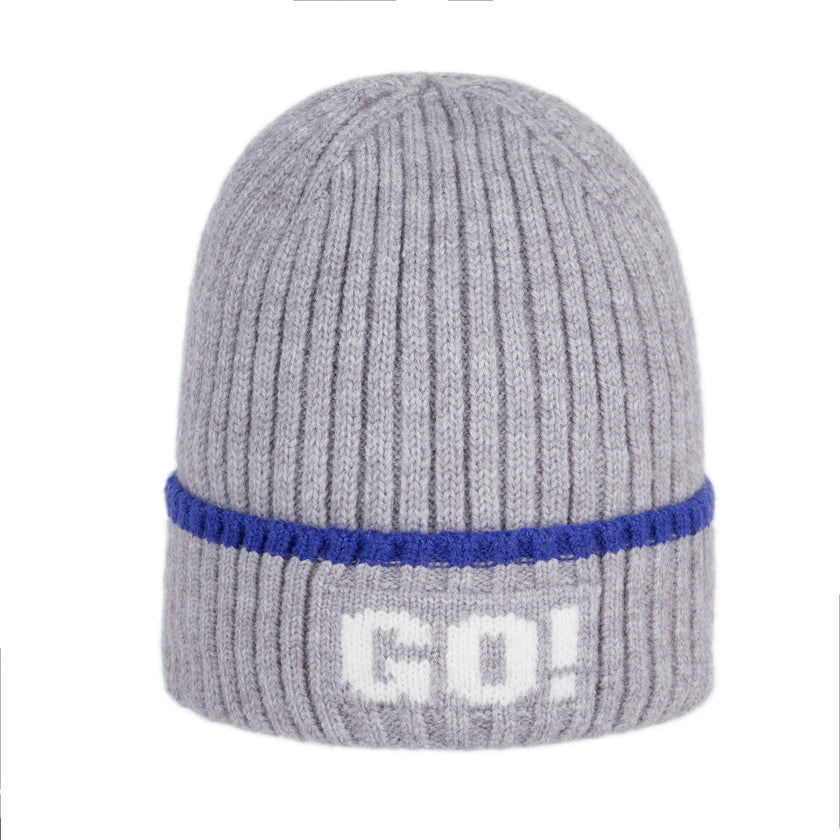 GO Ribbed Knit Beanie